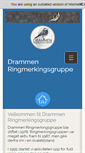 Mobile Screenshot of drammen-ringmerkingsgruppe.no